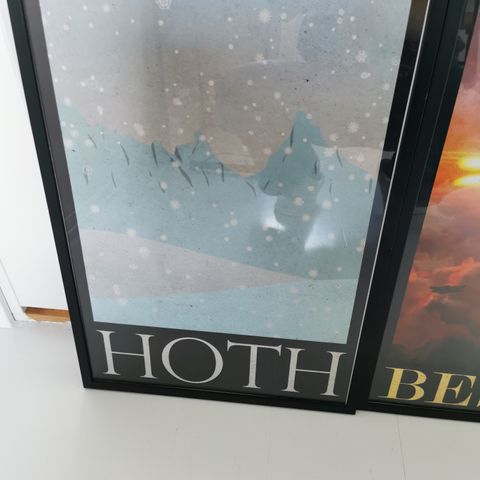 Star Wars Hoth plakat