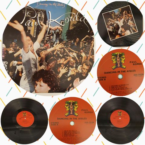 VINTAGE/RETRO LP-VINYL "PAUL KORDA/DANCING IN THE AISLES 1978 "