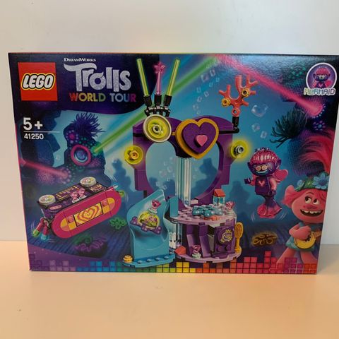 100% Ny uåpnet Lego Trolls World Tour 41250 Techno Reef Dance Party