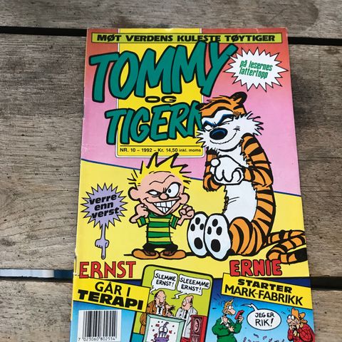 tegneseie, Tommy og Tigern nr 10 , 1992