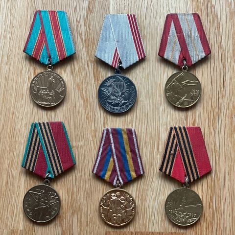 USSR medaljer / pins