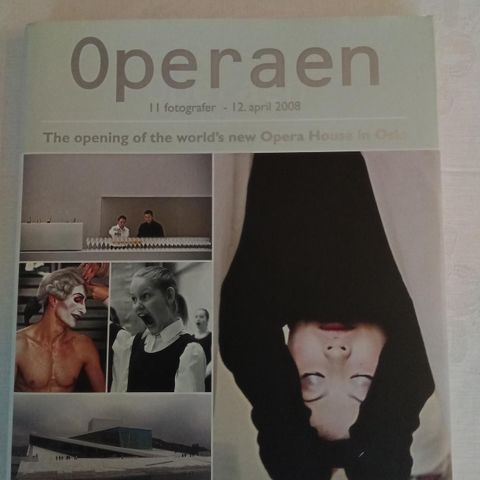 Praktfull bok m/ bilder fra åpningen av Operaen 2008, selges