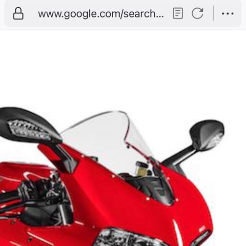 Original vindskjerm til ducati 959