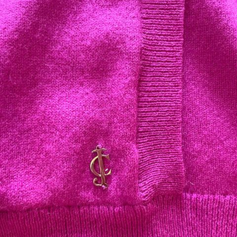 REDUSERT PRIS Juicy Couture 100% Cashmere hoodie knit jacket