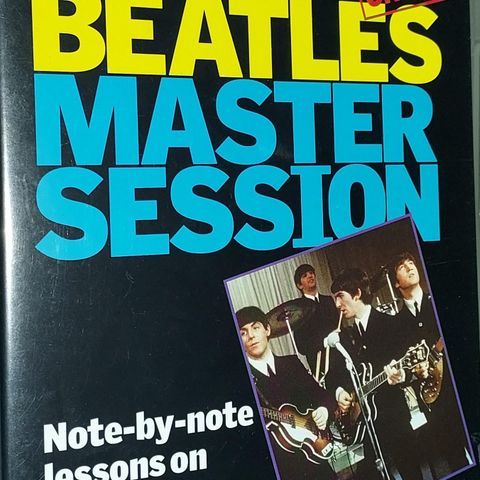 MUSIKK DVD.THE BEATLES MASTER SESSION.