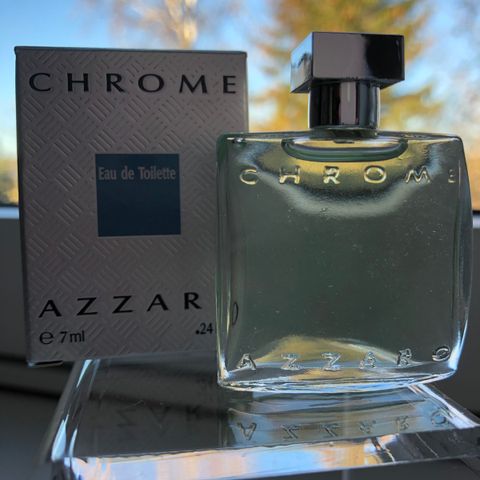 AZZARO’s CHROME vintage herre edt miniatyr