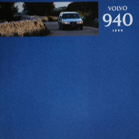 VOLVO 940 1996 brosjyre