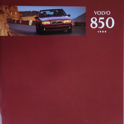 VOLVO 850 1996 brosjyre