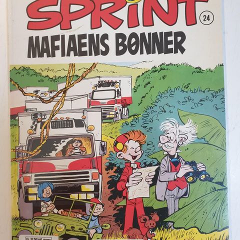 Sprint nr 24 Mafiaen bønner 1. opplag 1986
