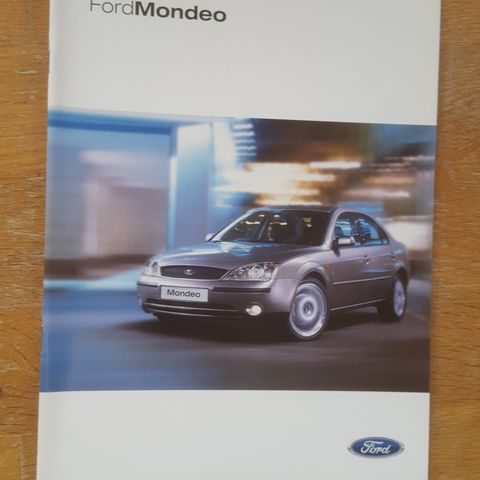 Brosjyre Ford Mondeo 2003 (02/2003)