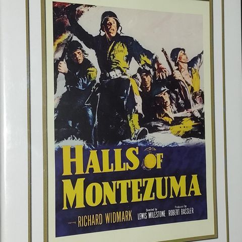 3 DVD.HALLS OF MONTEZUMA.1 stk.Uåpnet