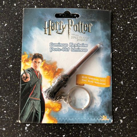 Harry Potter nøkkelring med lys, fra 2009 (Uåpnet / Ny)
