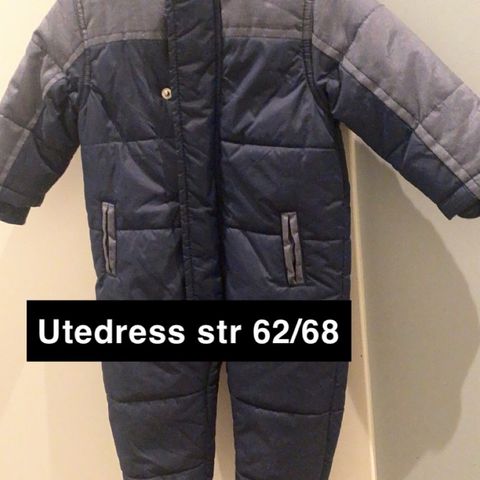 Varm dress/Vinterdress 62/68