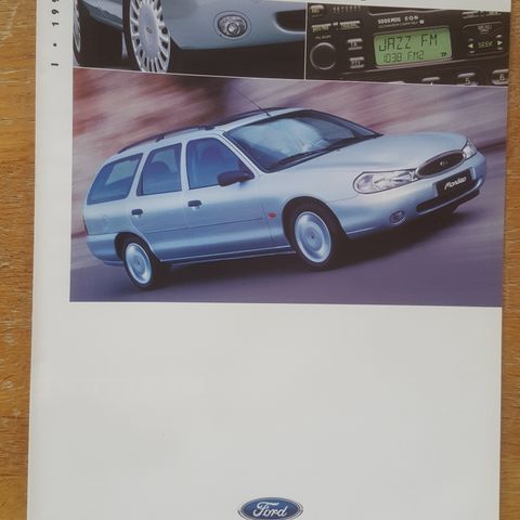 Brosjyre Ford Mondeo Festival 1999