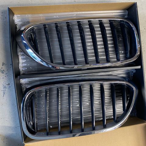 BMW krom front  grill