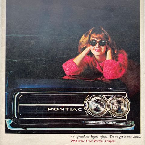 1964 Pontiac Tempest brosjyre