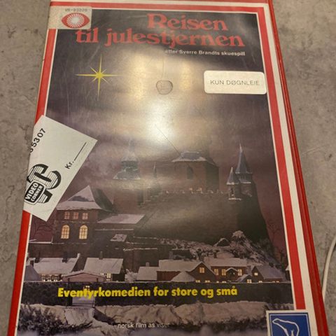 Reisen til julestjernen vhs big box