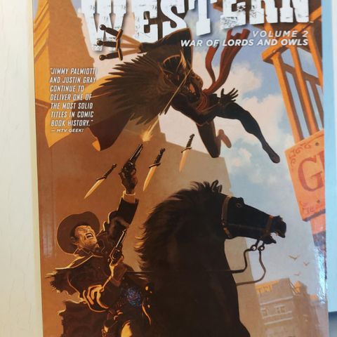 ALL STAR WESTERN    Vol 2    WAR OF LORDS AND OWLS