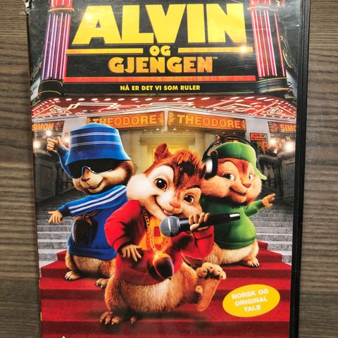 DVD Alvin og gjengen