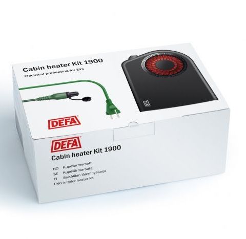 DEFA KOMFORTSETT 1900W EV/ELBIL