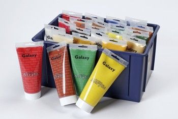 Galaxy acryline 200ml 24 ass.i plastkasse