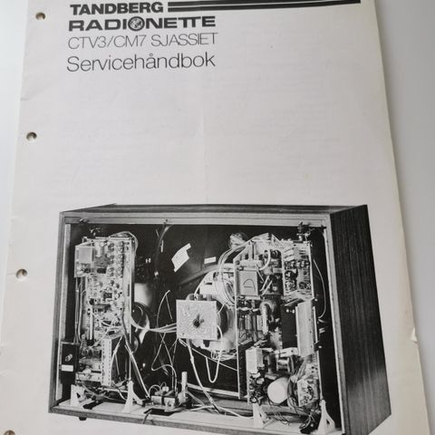 Tandberg RadioNette CTV3/CM7 SJASSIES Servicehåndbok