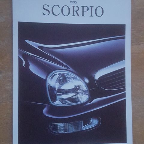 Brosjyre Ford Scorpio 1995