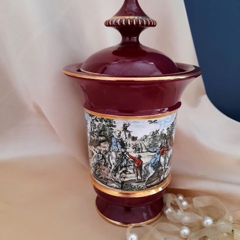 Porselen vase Decoro Giotto Italy