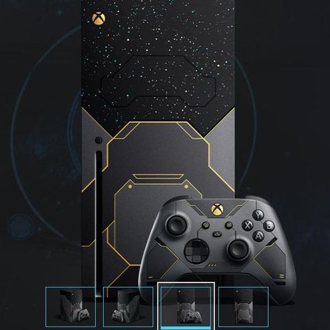 Xbox Series X Halo Infinite edition 1 TB (sort) hentes på sørenga