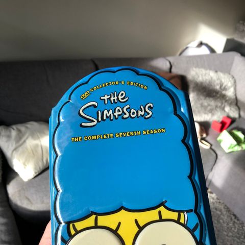 Simpsons S07 tomt DVD-cover