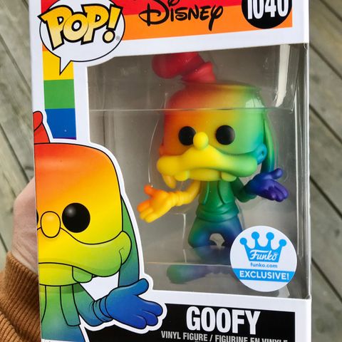 Funko Pop! Goofy (Rainbow) [Pride Collection] | Disney (1040) Excl. to FS