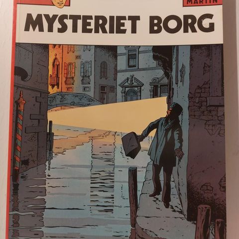 LEFRANC MYSTERIET BORG dansk 1. opplag 1981