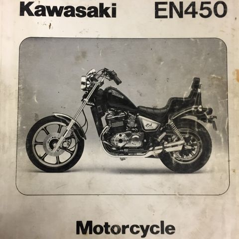 Kawasaki EN450/500 Service Manual Orginal