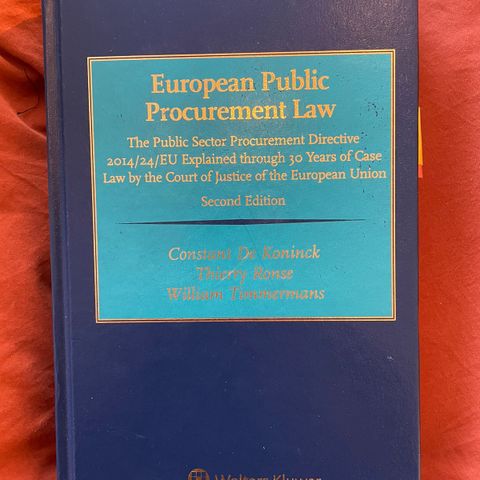 European Public Procurement Law