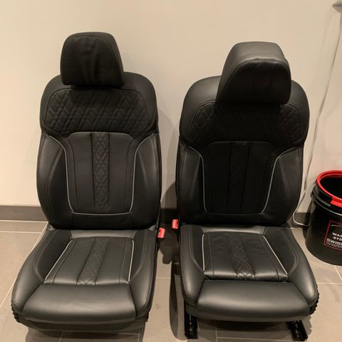 BMW G30 Comfort stoler i nappaskinn