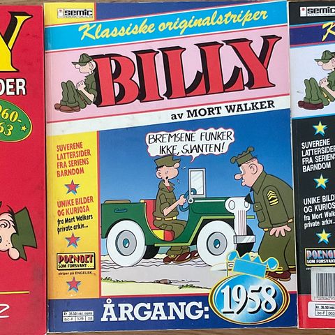 Billy ! Ei Bok + to Album