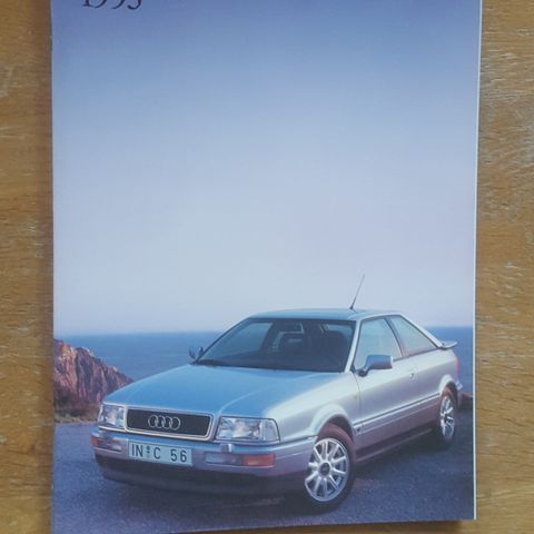 Brosjyre Audi Coupe 1993 (1/93)