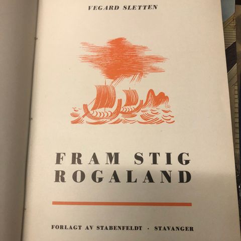 Vegard Sletten - Fram stig Rogaland til salgs.