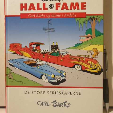 Disney Hall of fame Carl Barks og bilene i Andeby