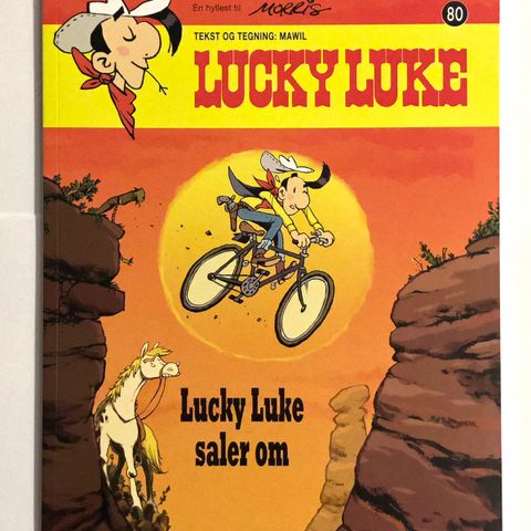 Lucky Luke 80 - Lucky Luke saler om