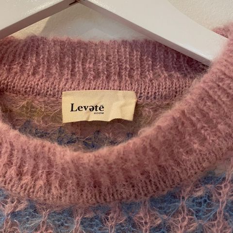 Leveté Room mohair og alpaca genser xs