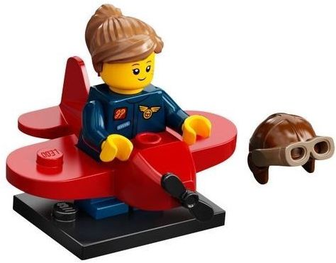 100% Ny Lego CMF serie 21 minifigur Airplane Girl (ikke satt sammen) *