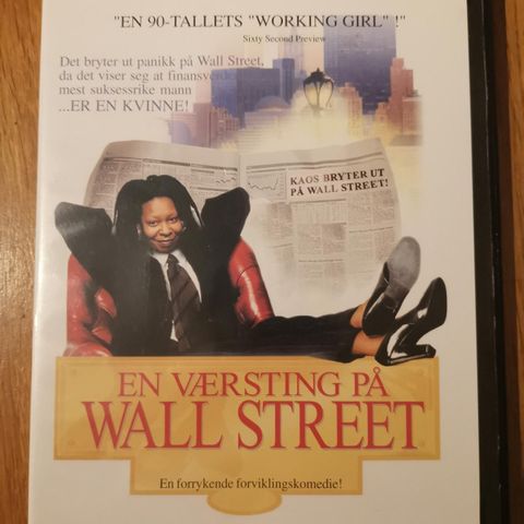 En værsting på Wall Street (DVD, Whoopi Goldberg)