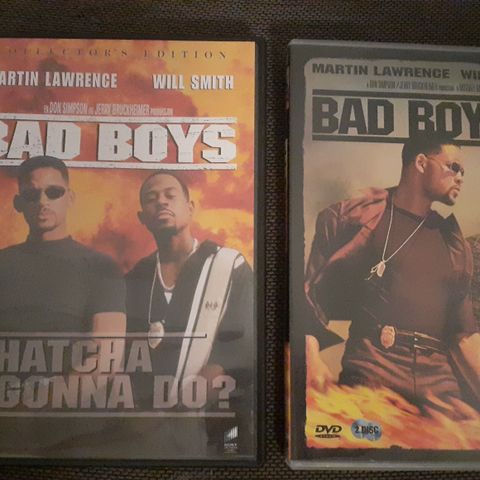 BAD BOYS 1 & 2 DVD
