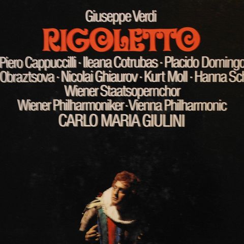 Giuseppe Verdi - Rigoletto   3 lp boks-NM