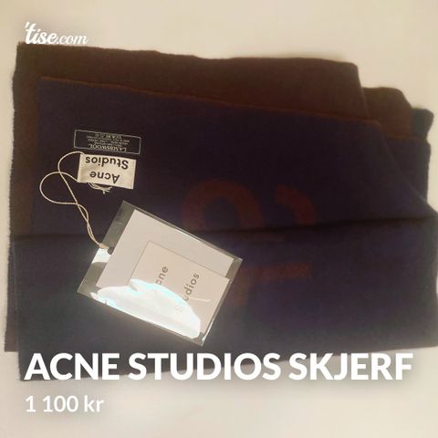 Acne Studios skjerf