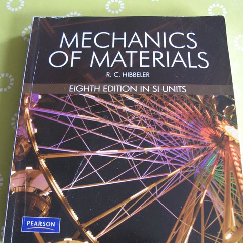 MECHANICS OF MATERIALS.   R. C. Hibbeler