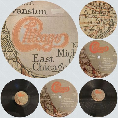 VINTAGE/RETRO LP-VINYL "CHICAGO/WILMETTE EVANSTON 1977"