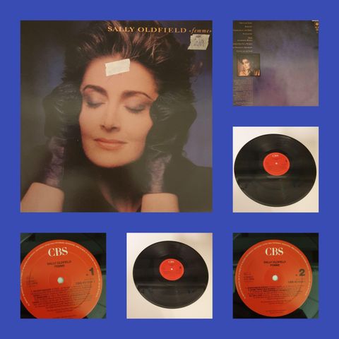 VINTAGE/RETRO LP-VINYL "SALLY OLDFIELD/FEMME 1987"