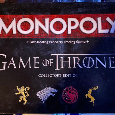 Monopol Game of Thrones Spill